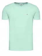 Koszulki męskie - TOMMY HILFIGER Koszulka męska t-shirt r L - miniaturka - grafika 1