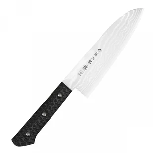 Tojiro Gai VG-10 Damascus Nóż Santoku 17 cm - Noże kuchenne - miniaturka - grafika 1