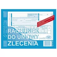 Druki akcydensowe - MICHALCZYK Prokop Prokop Rachunek do umowy zlecenia A5 1+1 511-3R WIKR-1033104 WIKR-1033104 - miniaturka - grafika 1