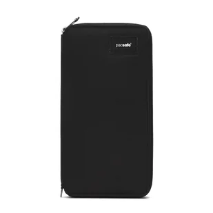 Portfel damski duży RFID Pacsafe czarny - Portfele - miniaturka - grafika 1