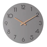 Zegary - Zegar ścienny DIEGO2 śr.30 x 4 cm szary - miniaturka - grafika 1