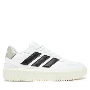 Sneakersy adidas Courtblock JI2202 Biały - Sneakersy damskie - miniaturka - grafika 1