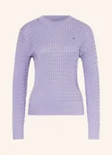 Swetry damskie - Tommy Hilfiger Sweter lila - TOMMY HILFIGER - miniaturka - grafika 1