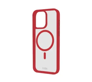 SBS Mag Frame TEMAGCOLIP1661R do iPhone 16 Czerwony - Etui i futerały do telefonów - miniaturka - grafika 1