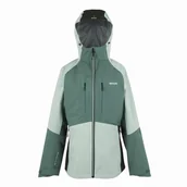 Kurtki i kamizelki sportowe damskie - Kurtka damska Regatta Carletta Rozmiar: XL / Kolor: niebieski/zielony - miniaturka - grafika 1