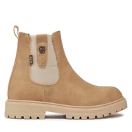Buty dla dziewczynek - Botki s.Oliver 5-45412-41 Beżowy - miniaturka - grafika 1
