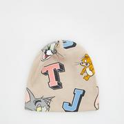 Czapki damskie - Reserved - Czapka Tom i Jerry - Beżowy - miniaturka - grafika 1