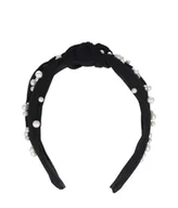 Ozdoby do włosów - Solida Opaska do włosów z aplikacją z pereł Opaska do włosów 1 szt. - miniaturka - grafika 1