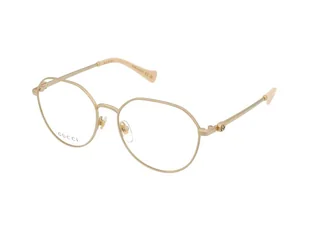 Dioptrie szkieł Gucci GG1145O 003 - Okulary korekcyjne, oprawki, szkła - miniaturka - grafika 1