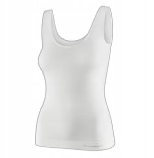 TA1059W Koszulka damska bez rękawów COMFORT MERINO kremowy XL - Koszulki i topy damskie - miniaturka - grafika 1