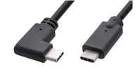 Kable USB - Kabel USB-C MicroConnect 1m, 3.2 Gen2, jeden koniec kątowy, 60 W, 10 Gb/s - miniaturka - grafika 1
