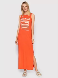 Sukienki - Emporio Armani Sukienka plażowa 262635 2R340 17062 Pomarańczowy Regular Fit - grafika 1