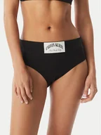 Majtki damskie - Calvin Klein Underwear Figi klasyczne z wysokim stanem LV00QF8713 Czarny - miniaturka - grafika 1