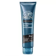 Balsamy po goleniu - Avon Care Men Deep Power Balsam Po Goleniu Z Krem - miniaturka - grafika 1