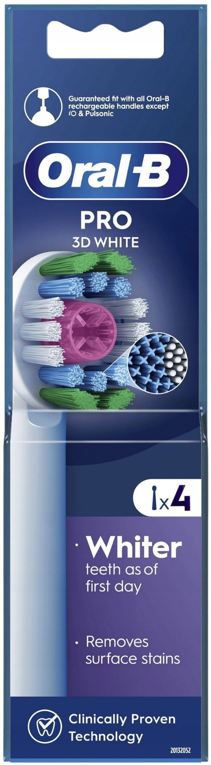 Końcówka Oral-B EB18-4 3D White 4-pak