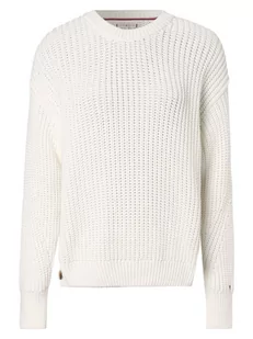 Tommy Hilfiger - Sweter damski, biały - Swetry damskie - miniaturka - grafika 1