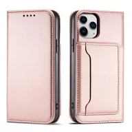 Etui i futerały do telefonów - Etui Card Braders Case do iPhone 12 Pro Max różowy - miniaturka - grafika 1