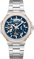 Zegarki męskie - Zegarek męski KENNETH COLE KCWGY0046201 granatowy klasyczny skeleton - miniaturka - grafika 1