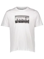 Koszulki męskie - Pepe Jeans Koszulka w kolorze białym - miniaturka - grafika 1
