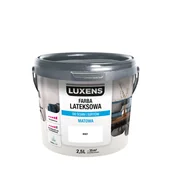 Farby wewnętrzne - Luxens Farba lateksowa White 2.5 l - miniaturka - grafika 1