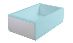 POLYSAN obudowa brodzikowa boczna DEEP PLAIN 90x36 cm 89781 - Obudowy brodzików - miniaturka - grafika 1