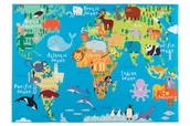 Dywany dla dzieci - Obsession Dywan Torino Kids mapa świata 160 x 230 cm tok233wmap160230 - miniaturka - grafika 1