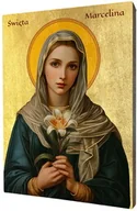 Ikony i obrazy sakralne - Ikona Świętej Marceliny - miniaturka - grafika 1