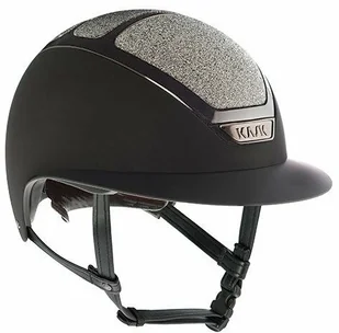 Kask Sport Kask Star Lady Swarovski Carpet - KASK - czarny/srebrny - roz. 55-56 - Kaski do jazdy konnej - miniaturka - grafika 1