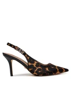 Czółenka - Guess Szpilki FLTNSH LEP05 Brązowy - miniaturka - grafika 1