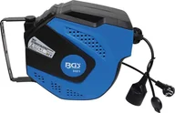 Przewody elektryczne - Conotech BGS bęben do kabli | 15 m zasilający samozwijająca automatyczny z rozwijaniem stop | do montażu na ścianie BGS 3321 - miniaturka - grafika 1
