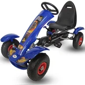 Jeździki dla dzieci - JOKO Sportowy Gokart na pedały F618 Pompowane koła! Obciążenie do 50 kg! + Gratis! SP0209 - miniaturka - grafika 1