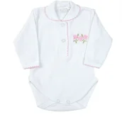 Body dla niemowląt - BODY NIEMOWLĘCE DŁUGI RĘKAW RĘKAWEK ROZM. 104 Pampicio - miniaturka - grafika 1