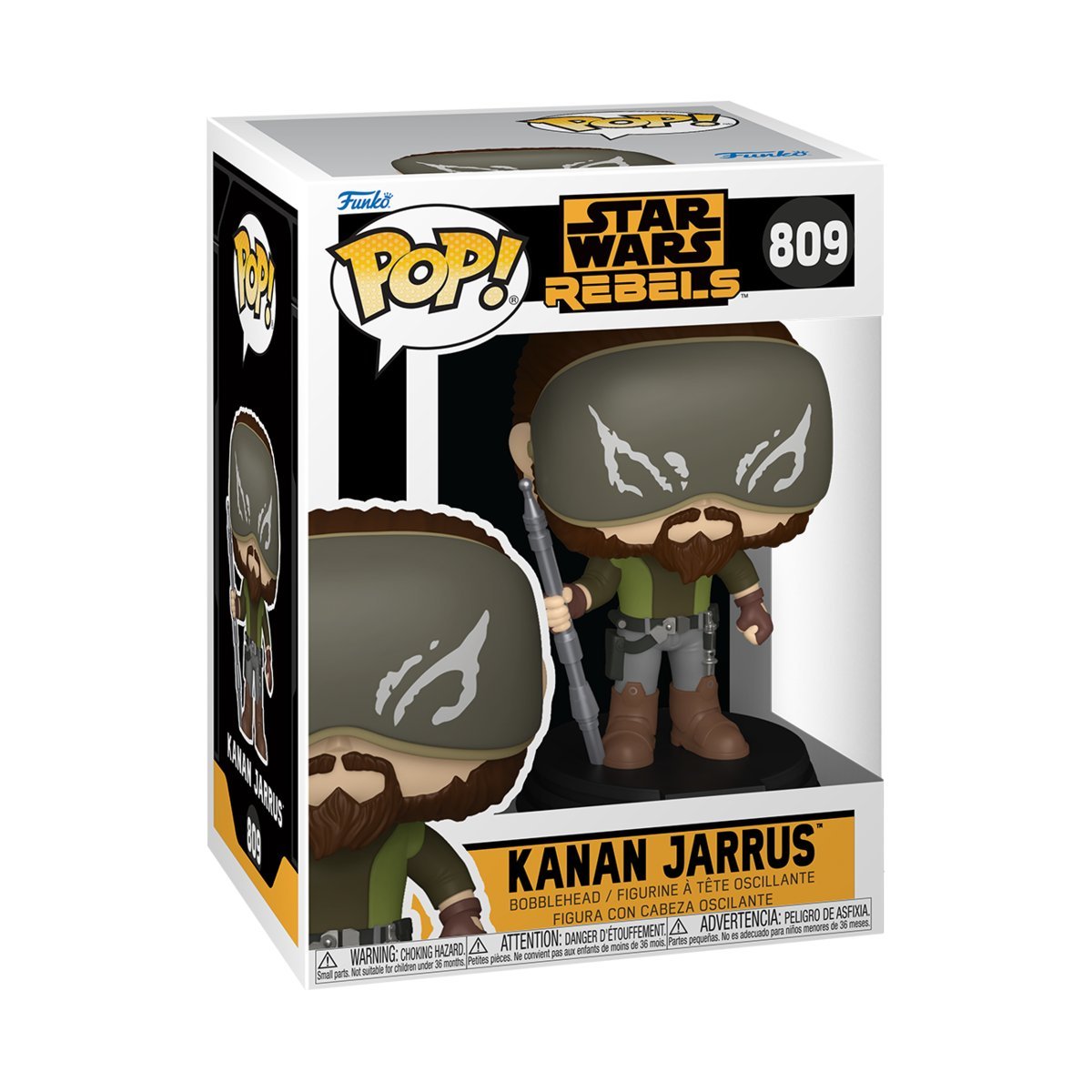 Funko, Funko POP!, SCI-FI, Figurka Kolekcjonerska,Star Wars: Rebels, Kanan