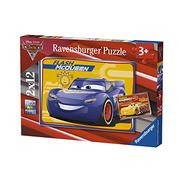 Puzzle - Puzzle Cars 3 2x12 elementów - miniaturka - grafika 1