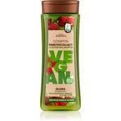 Szampony do włosów - Joanna Vegan Szampon Nabłyszczający z Octem Malinowym 300ml - miniaturka - grafika 1