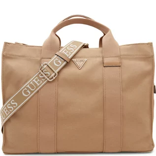 Torebki damskie - Guess Shopperka CANVAS II TOTE - grafika 1