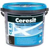 Fugi - Ceresit Fuga elastyczna CE 40 Color Perfect coal 5 kg - miniaturka - grafika 1