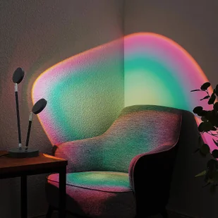 Lindby Edonita lampa stołowa z efektownym światłem - Lampy stojące - miniaturka - grafika 3