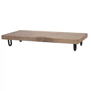 Home Styling Collection Deska do serwowania przekąsek z drewna mango 18 x 40 cm A44321800 - Tace i patery - miniaturka - grafika 1