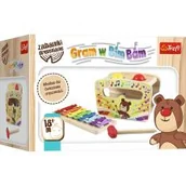 Instrumenty muzyczne dla dzieci - Trefl Drewniane Gram w bim bam - miniaturka - grafika 1
