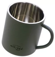 Kuchnie turystyczne i akcesoria - Mil-Tec Kubki do picia Insulated oliwkowa 450 ML 83 - miniaturka - grafika 1