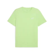 Koszulki sportowe męskie - Męska koszulka Essentials z małym logo No. 1 PUMA Spring Fern Green - miniaturka - grafika 1