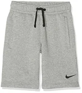 Spodenki damskie - Nike szorty dziecięce Y Short Flc Tm Club19 Dk Grey Heather/Dark Steel Grey/Black/(Black) XS - miniaturka - grafika 1
