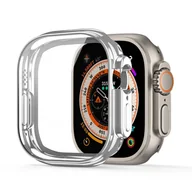 Akcesoria do smartwatchy - Dux Ducis Samo etui do Apple Watch Ultra 49 mm elastyczny pokrowiec na smartwatch srebrne - miniaturka - grafika 1