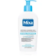 Mleczka do demakijażu - Mixa Mleczko do demakijażu Optymalna tolerancja 200 ml - miniaturka - grafika 1