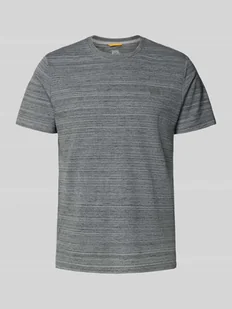 T-shirt o kroju regular fit z okrągłym dekoltem model ‘Melange’ - Koszulki męskie - miniaturka - grafika 1