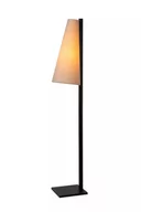 Lampy stojące - Lucide Gregory 30795/81/38 lampa stojąca podłogowa 1x60W E27 beżowa/czarna - miniaturka - grafika 1