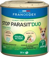 Suplementy i witaminy dla psów - Francodex Karma uzupełniająca Stop Parasit'Duo przeciw pasożytom 30 t. - miniaturka - grafika 1