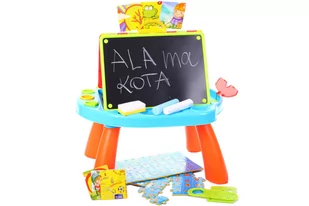 MalPlay, tablica magnetyczna 3w1 - Tablice dla dzieci - miniaturka - grafika 1