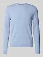 Swetry męskie - Sweter z dzianiny o kroju regular fit z mieszanki wiskozy model ‘SAN CODY-CV’ - miniaturka - grafika 1